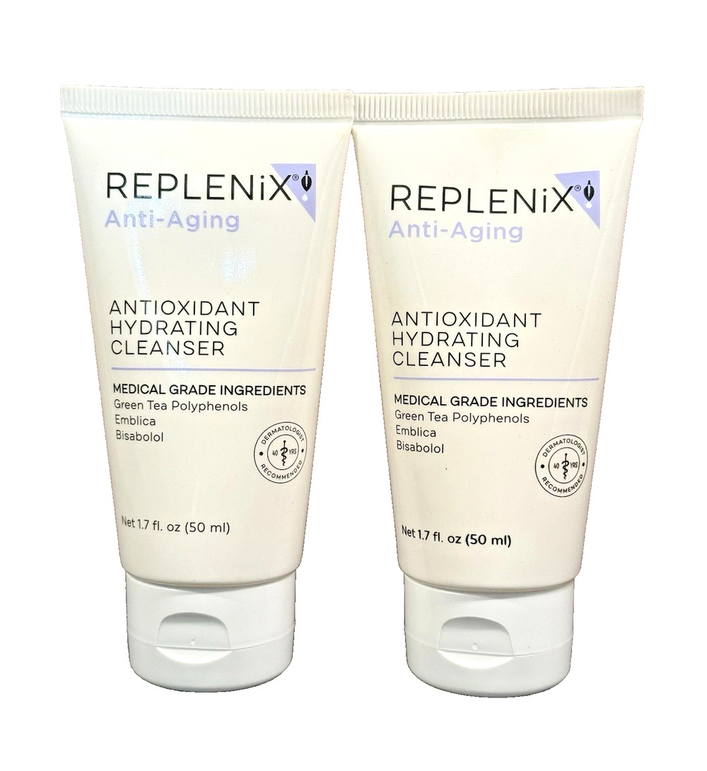 Replenix Anti-Aging Antioxidant Hydrating Cleanser Travel Size 1.7oz/50ml